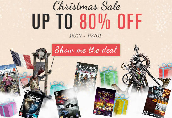Ubisoft anticipa Babbo Natale con le offerte natalizie su Uplay Shop