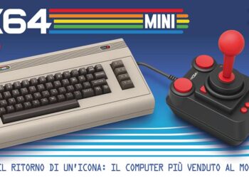 THEC64 Mini, torna il Commodore 64 con joystick e 64 giochi installati