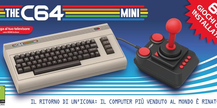 THEC64 Mini, torna il Commodore 64 con joystick e 64 giochi installati