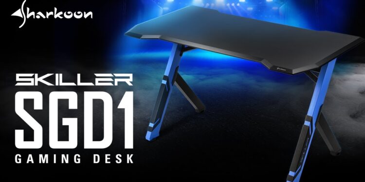 Skiller SGD1, Sharkoon presenta la nuova scrivania per il gaming