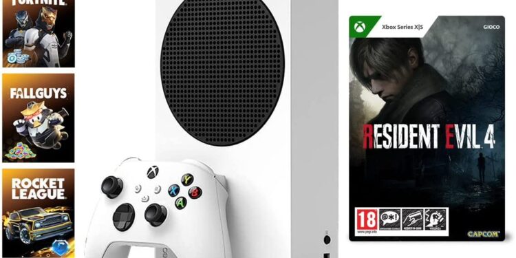Xbox Series S e Resident Evil 4: super offerta per il bundle su Amazon