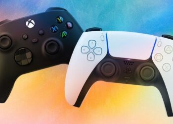 Xbox controller e PS5 Dualsense