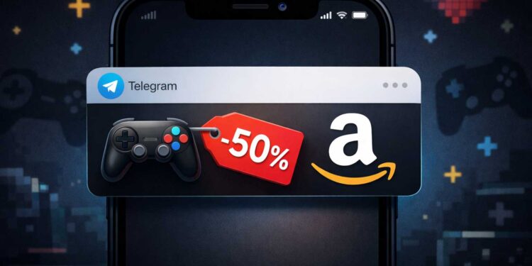 Offerte videogiochi Amazon su Telegram: come non perderti mai un’offerta (2026)