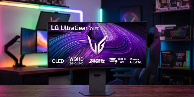 LG UltraGear OLED 34” in super sconto: il monitor ultrawide gaming cala di 200 euro